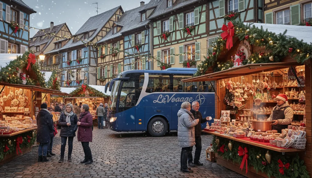 découvrez les marchés de noël en alsace avec leclerc voyage en 2025 : un voyage magique avec transport inclus pour vivre la féérie des fêtes en toute sérénité.